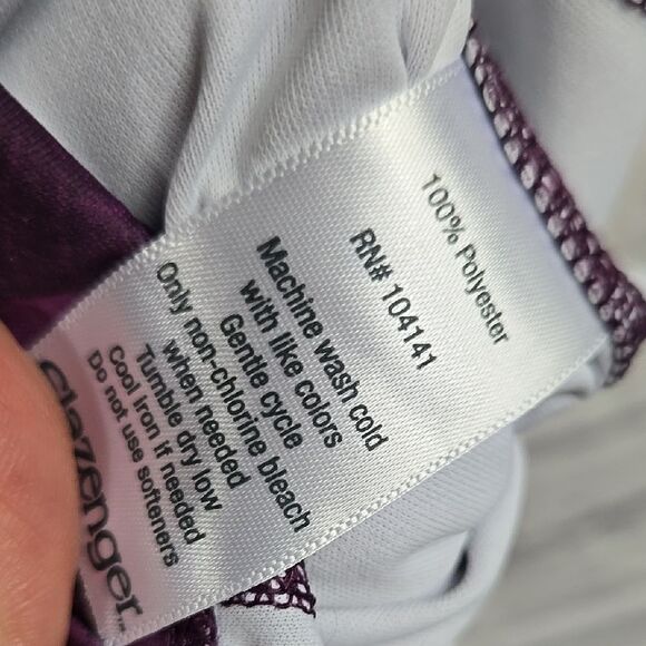 Slazenger Women's Blade Collar Sleeveless Golf Polo Activewear Pullover Purple - Picture 8 of 10